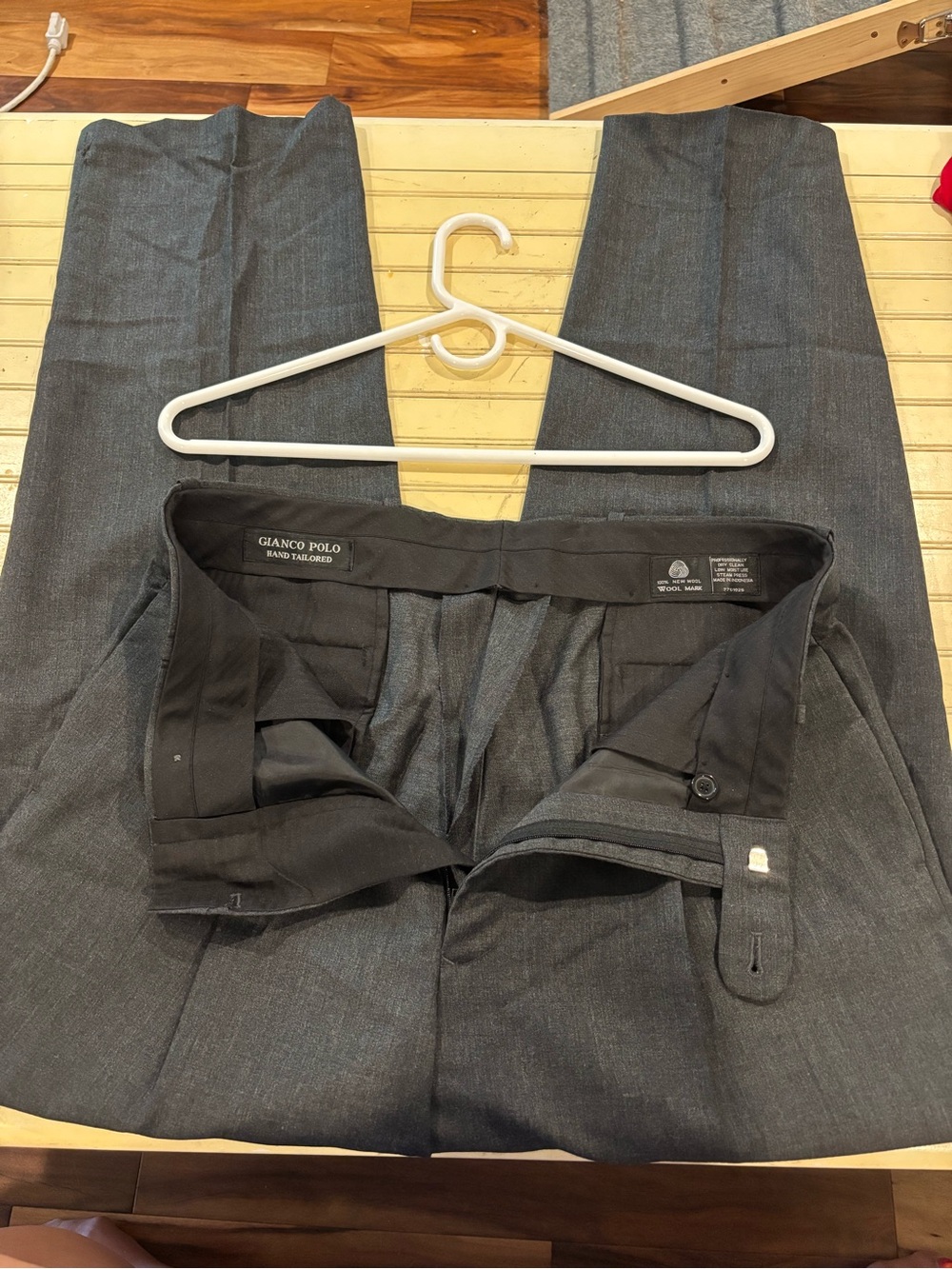 Men's Gray Dress Pants